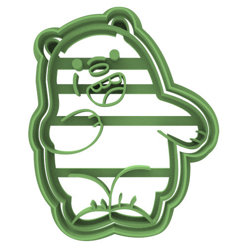 1427 Escandaloso Pardo Cortante Para Galletas 0