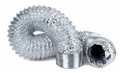 Duto Flexível Aluminizado 250mm 10 Metros Para Exaustor 1