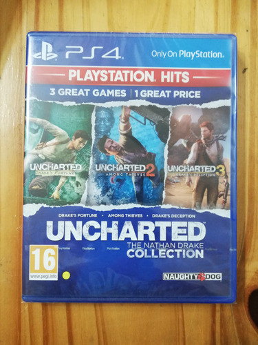 Uncharted: The Nathan Drake Collection Ps4 Físico Sellado 1