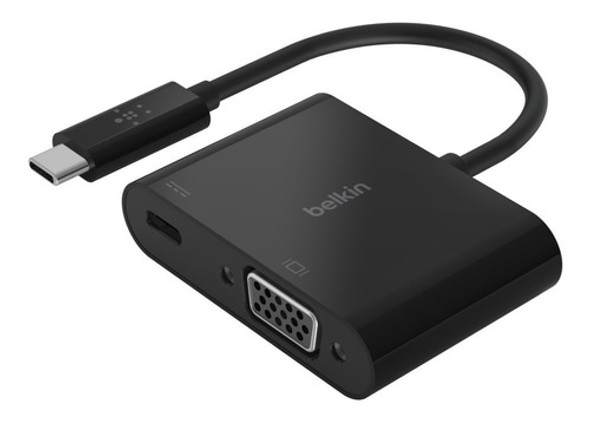 Adapter Usb-c To Vga + Charge Adapter 60w Belkin - Cover Co 0