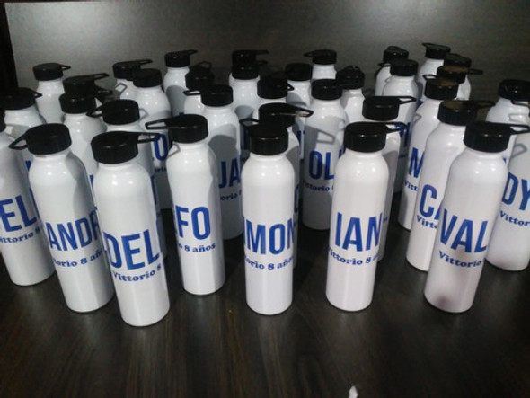 Botella Deportiva Aluminio Sublimada Personalizada X Mayor 1