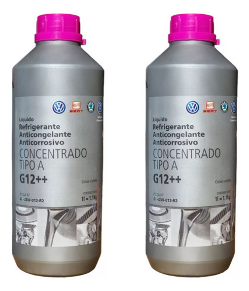 Liquido Refrigerante G12 Original Vw 2 Litros 0 Liquido Refrigerante G12 Original Vw 2 Litros 0