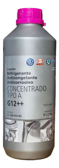 Liquido Refrigerante G12 Original Vw 2 Litros 1