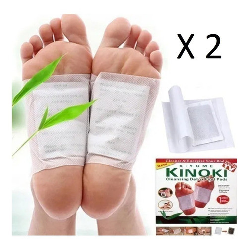 Kit 10 Pares Kinoki Eliminador De Toxinas Adhesivos Détox 0