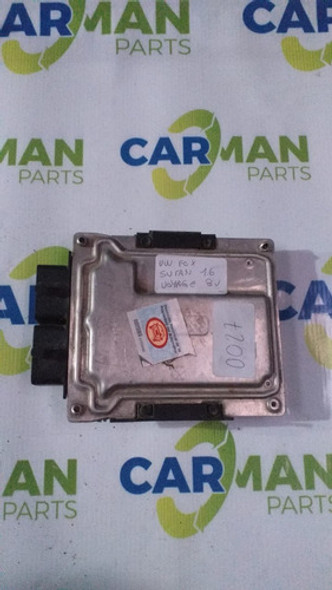 Ecu Volkswagen Fox Suran Gol Trend 1.6 8v (0027) 0