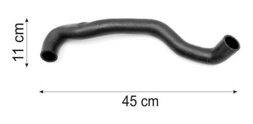 Manguera Chevrolet Meriva 1.8 Radiador Superior  4837 1