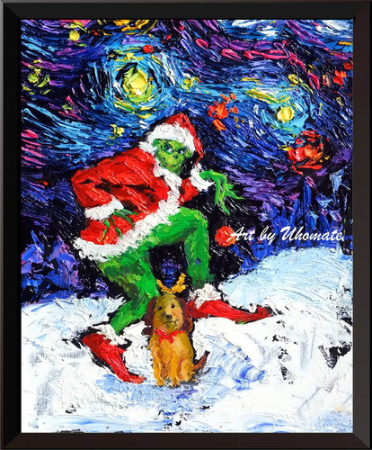 Uhomate The Grinch Christmas Ornaments Posters Vincent Van. 0