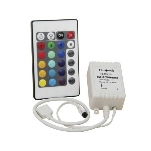 Controladora Para Tira De Led Rgb 24 Botones Control Remoto 0