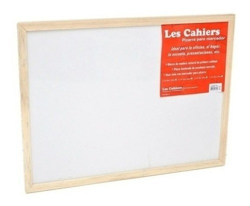 Pizarra Blanca Marco Madera 30x45cm Premium.les Cahiers 1
