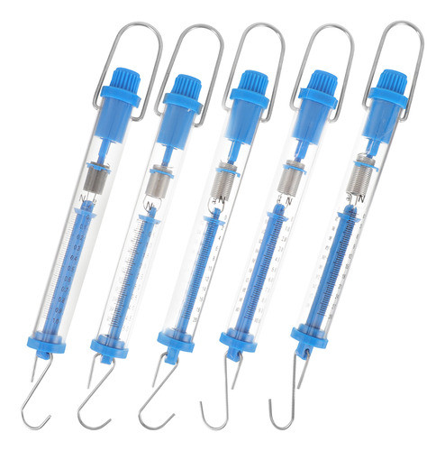 Dinamômetro De Mola Newton Spring Scale, 5 Unidades 1