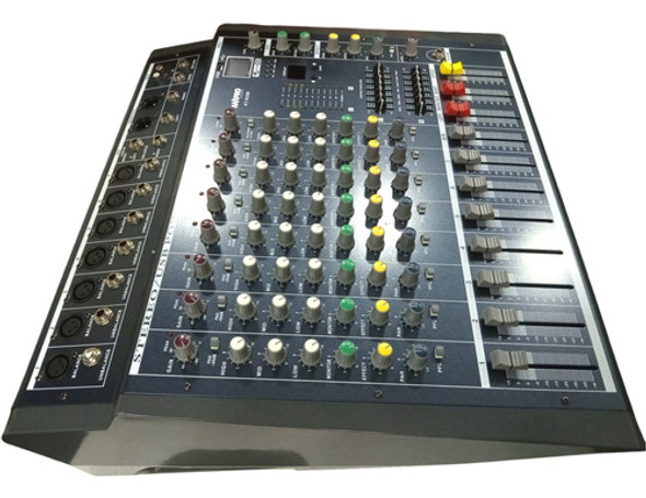 Consola Mixer 8 Canales Usb 2x450 Kt8 1