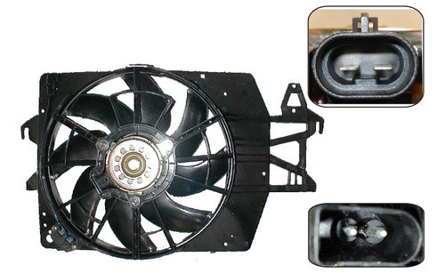 Electroventilador Ford Escort 1.6  1.8 C/aa S/a  Wagon N Ø 3 0