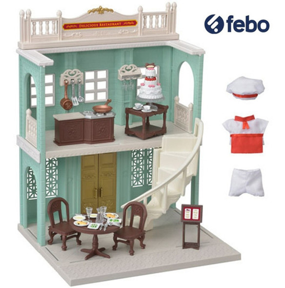 Sylvanian Families Restaurante Coleccionable Accesorios Febo 1