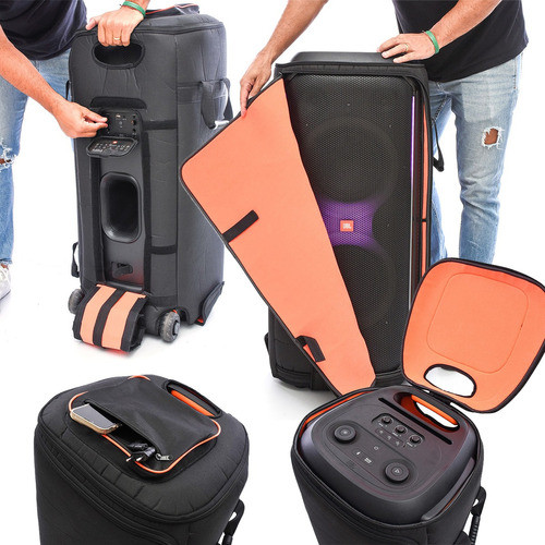 Case Bolsa Bag Jbl Partybox 710 Espumada C Alças Top Pró Max 0