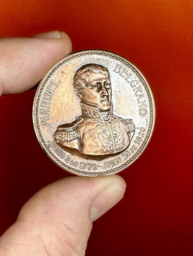 Antigua Medalla | Manuel Belgrano | Mausoleo 1903 0