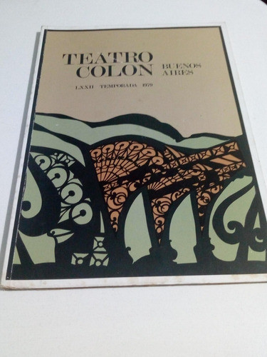 Teatro Colón,  Programa Temporada 1980.  Il Campiello 0
