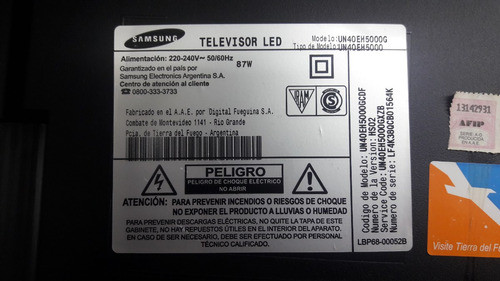 Juego De Parlantes Samsung Un40eh5000g Un40eh5300g 1