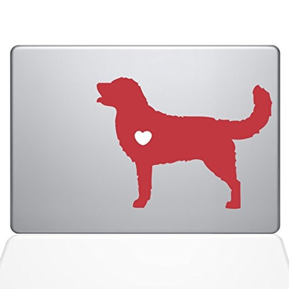 The Decal Guru I Love My Golden Retriever Decal Vinyl 0