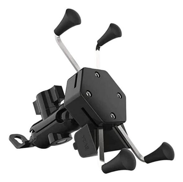 Suporte De Celular Para Motocicletas C/ Usb Para Carregador 0
