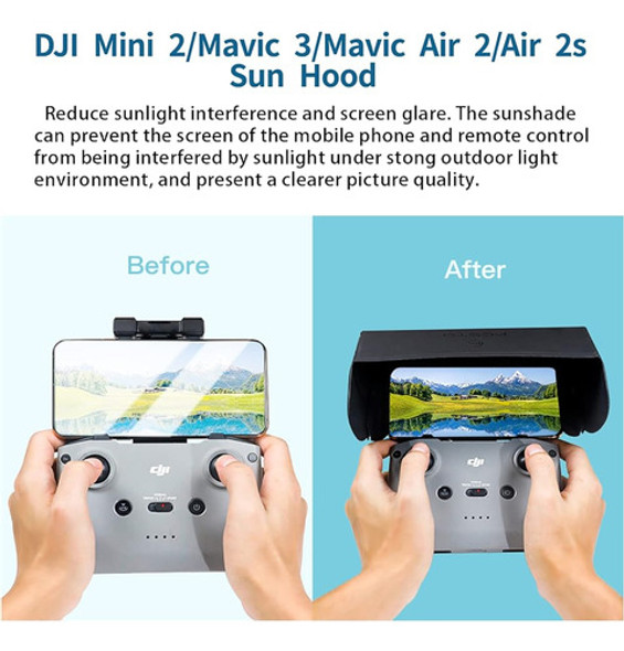 Capucha De Dron Para Dji Mini 2 / Mini 3 Pro / Mavic 3 / Mav 1
