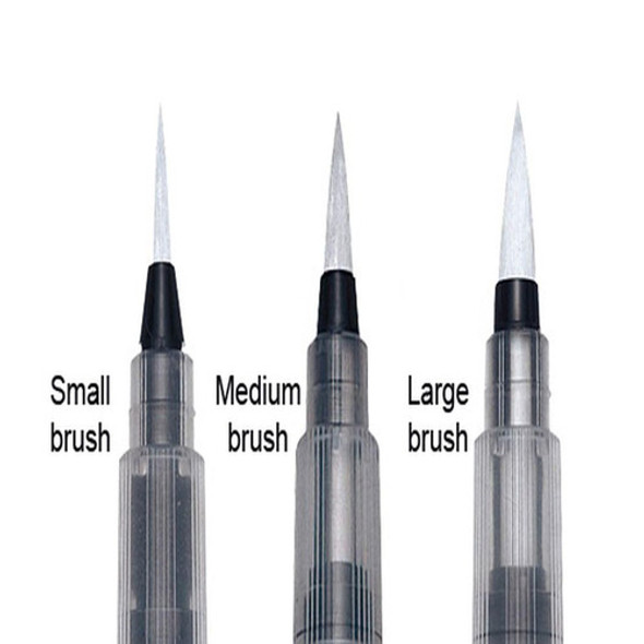 Pincel Reservatorio Longo Para Aquarela Koi Sakura Fino 1 Pincel Reservatorio Longo Para Aquarela Koi Sakura Fino 1