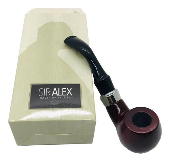 Pipa Sir Alex Madera Rojo Candyclub 0