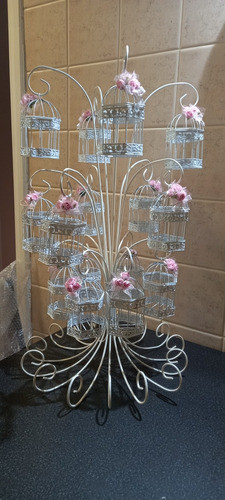 Soporte Y 15 Jaulas Para Ceremonia De Velas 1