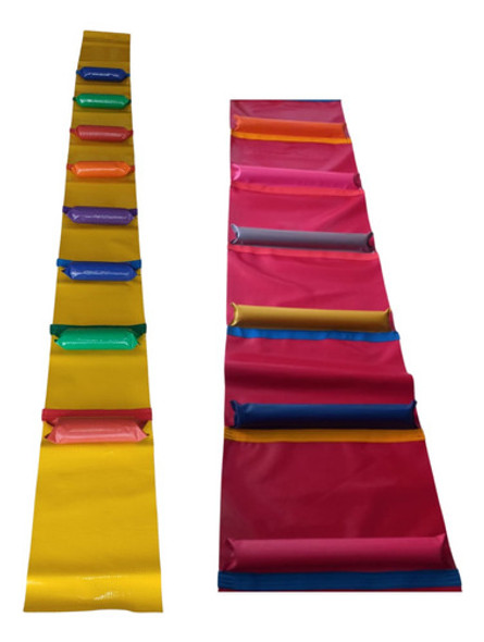 Escada Para Tobogã Lona Kp1000 C/ilhós 3.50x0.35 Mts 0