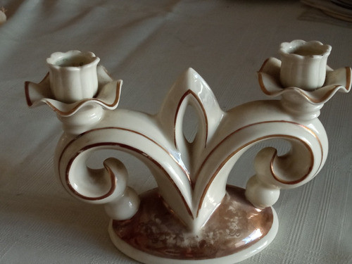 Candelabro Gerold &co Tettau. Bavaria Sellado 0