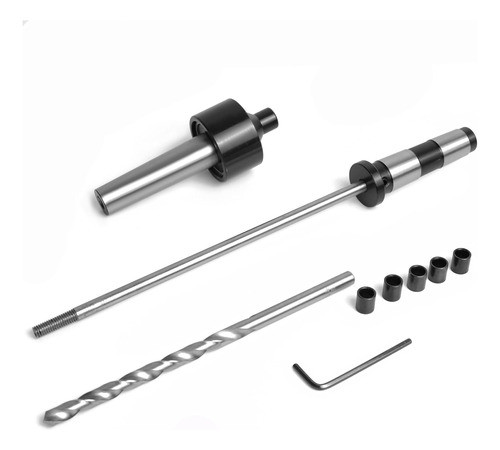 Kit De Torno Con 5 Boquillas, Broca De 18cm Y Salvamandril M 0