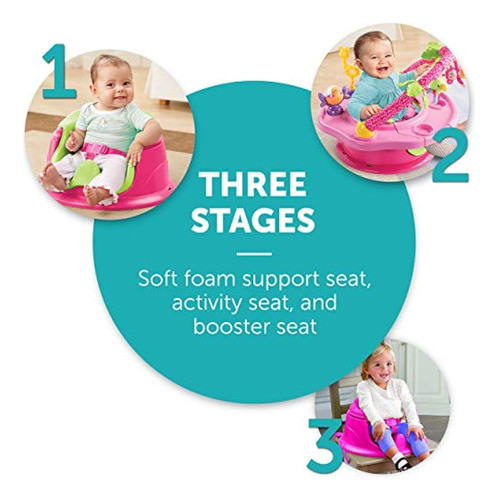 Summer 3-stage Superseat Deluxe Giggles Island Posicionador, 1
