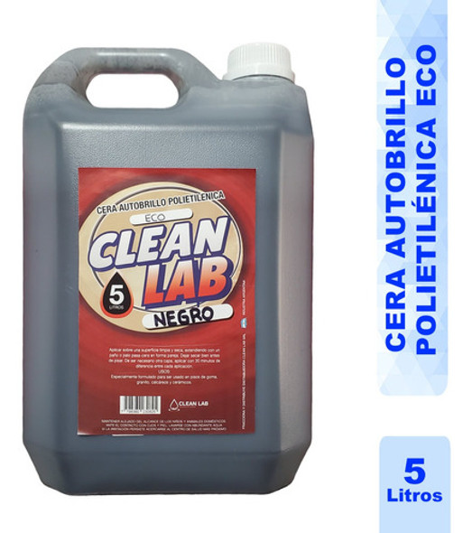 Cera Polietilenica Negro Eco X 5l 0