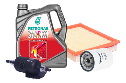 Kit Filtros Tecfil + Aceite Fiat Strada Working 1.4 0