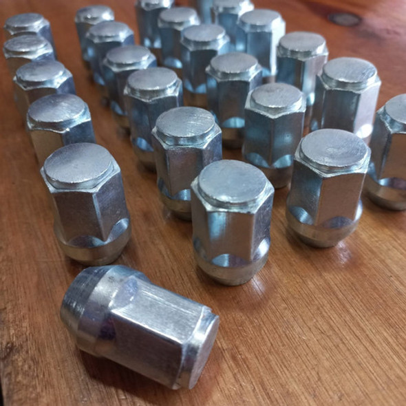 Kit 12 Tuercas Zincadas Ford Ecosport Kinetic Llanta Chapa 1