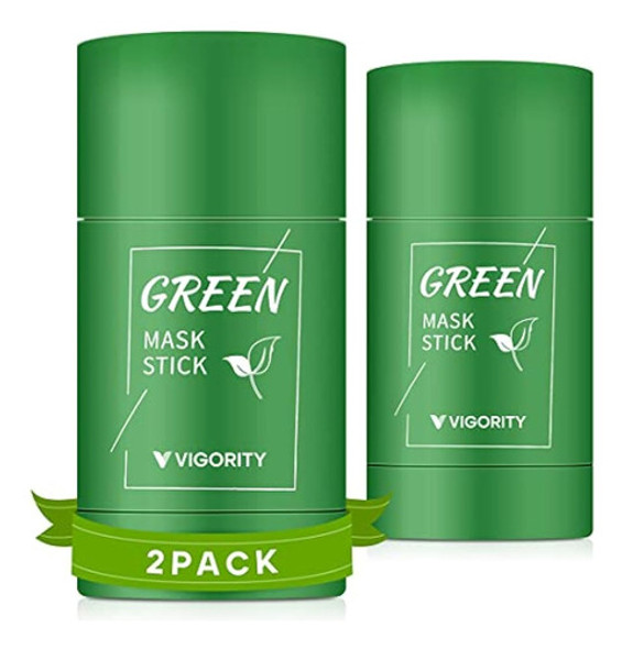 2 Piezas De Barra De Máscara De Té Verde Para La Cara, Remov 0 2 Piezas De Barra De Máscara De Té Verde Para La Cara, Remov 0