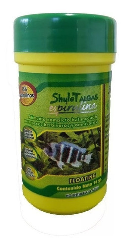 Alimento Peces Shulet Algas Con Espirulina 16 Gr Bolitas 0
