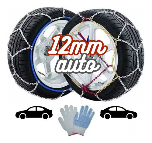 Cadena Para Nieve Auto 12mm Kn70 175/75-14 0