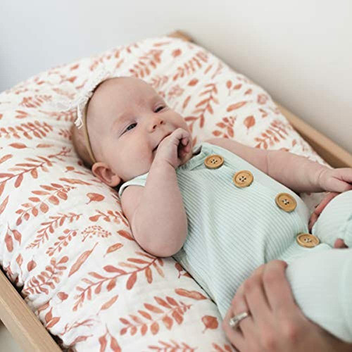 Funda Para Cambiador De Muselina Clásica Bebe Au Lait, 100 % 1