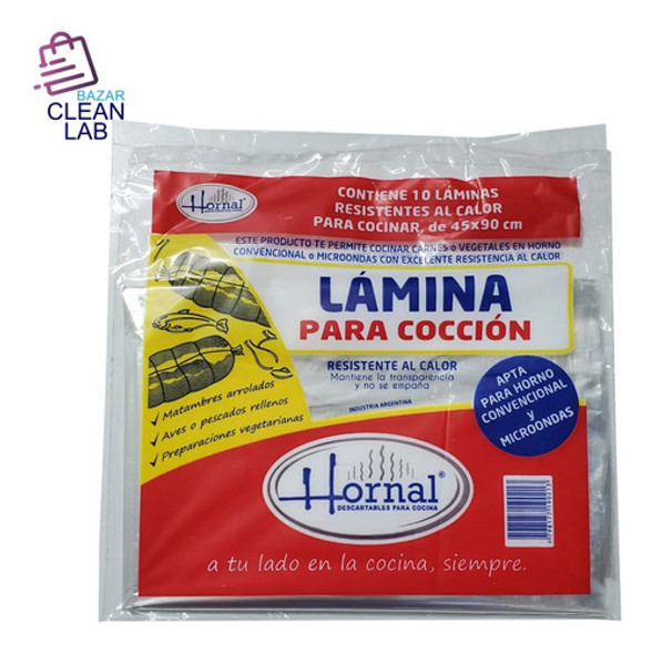 Laminas Para Coccion X 10 Un 45 X 90 Cm Hornal X 3 Pack 1
