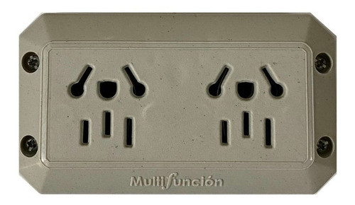 Toma Doble Con Bornera 0