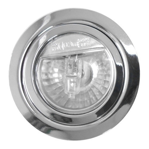 Luminaria Redonda Para Embutir Bi-pin 20w, Ø26mm 1