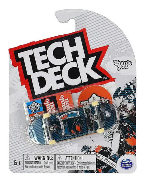 Skate De Dedo Tech Deck Fingerboard Thank You Torey Pidwill 0