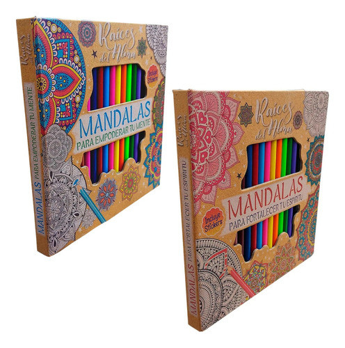 Kit Mandalas Con Colores 1