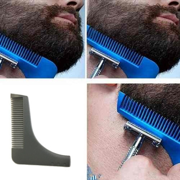 Pente Barba Acessório Modelador Linha Modelar Elegante Cinza 1