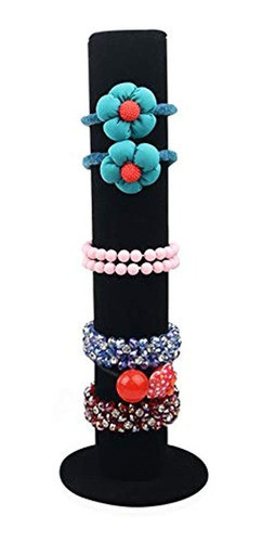 Bocar Velvet Torre Vertical Joyería Pulsera Soporte De Exhib 1
