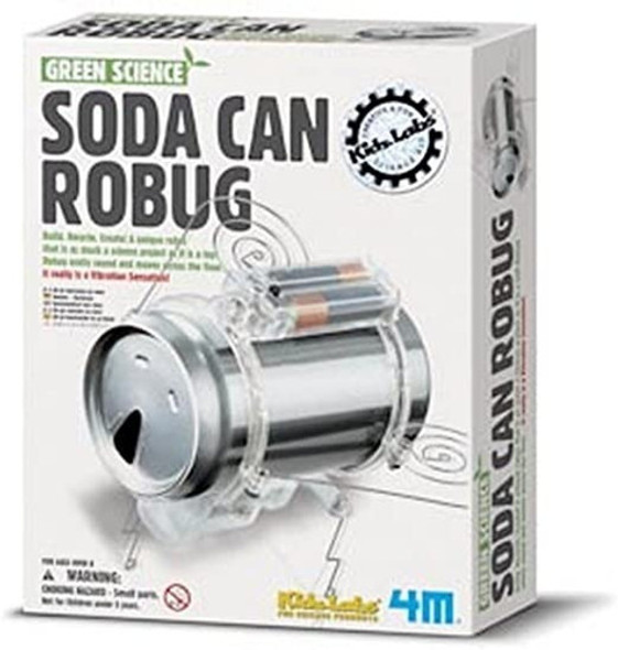 4m Kidzlabs Green Science Soda Can Robug 0