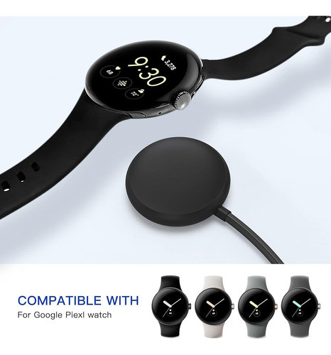Paquete De 2 Compatible Con El Cable De Carga Del Reloj Goog 1