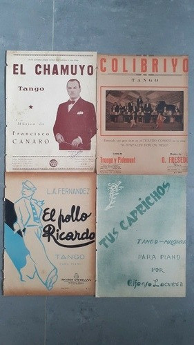 Tango Partituras. Lote De 16. 51925 1