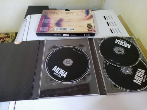 Box Madonna Mdna World Tour Edição Deluxe Dvd E 2 Cd 3discos 0