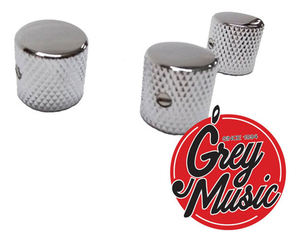 Pack X3 Perillas Metalicas Cool Parts Pkm03 Cr Altas Gui/baj 0 Pack X3 Perillas Metalicas Cool Parts Pkm03 Cr Altas Gui/baj 0